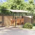 Baldachin, gri taupe, 4x3 m 180 g/m², țesătură și oțel GartenMobel Dekor