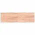 Blat masă 40x40x4 cm lemn masiv stejar netratat contur organic GartenMobel Dekor