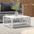 Masă de grădină, antracit, 70x70x34 cm, material țesut GartenMobel Dekor
