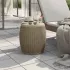 Cutie depozitare de grădină 4 în 1, maro deschis, polipropilenă GartenMobel Dekor