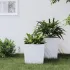 Jardinieră cu interior detașabil, maro, 21 / 32 L, PP ratan GartenMobel Dekor