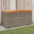 Cutie depozitare grădină bej 220x50x54 cm lemn acacia poliratan GartenMobel Dekor