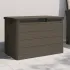 Cutie de perne de exterior gri 77,5x44,5x53 cm polipropilenă GartenMobel Dekor