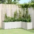 Jardinieră de grădină cu spalier, albastru gri, 160x120x140 cm, PP GartenMobel Dekor