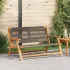 Mobilier de grădină Negru 122 x 78 x 73 cm Lemn Solid de Acacia GartenMobel Dekor