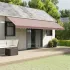Pânză fald copertină de rezervă, dungi antracit și albe, 6 m GartenMobel Dekor