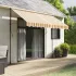 Pânză de rezervă copertină, dungi multicolore, 5x3 m GartenMobel Dekor