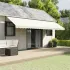 Pânză fald copertină de rezervă, dungi antracit și albe, 6 m GartenMobel Dekor