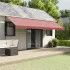 Pânză fald copertină de rezervă, dungi antracit și albe, 6 m GartenMobel Dekor