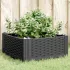 Jardinieră de grădină cu țăruși, albastru gri, 42,5x42,5x28,5 cm, PP GartenMobel Dekor