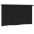 Jaluzea tip rulou de exterior, negru, 400x140 cm, HDPE GartenMobel Dekor