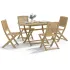 Set mobilier de grădină, 7 piese, lemn masiv de acacia GartenMobel Dekor