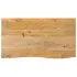 Blat de masă contur organic 140x30x2,5 cm lemn masiv de mango GartenMobel Dekor