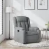 Fotoliu rabatabil, negru, material textil GartenMobel Dekor