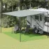 Covor pentru cort, verde deschis, 250x500 cm, HDPE GartenMobel Dekor