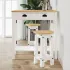 Set mobilier de bar, 3 piese, lemn masiv de pin GartenMobel Dekor