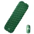 Saltea gonflabilă de camping, 1 persoană, verde, 190x58x6 cm GartenMobel Dekor