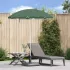 Umbrelă de soare Verde 161 x 161 x 193 cm Poliester GartenMobel Dekor