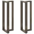 Picioare de masă de bar în formă de T, 2 buc., negru, 50x35x(90-91) cm, oțel GartenMobel Dekor