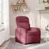 Fotoliu rabatabil, gri taupe, material textil GartenMobel Dekor