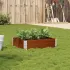 Jardinieră de grădină, maro, 80x60 cm, lemn masiv de pin GartenMobel Dekor