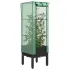 Strat înălțat cu husă de seră, aspect ratan, 120x40x140 cm GartenMobel Dekor