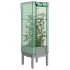 Strat înălțat cu husă de seră, aspect ratan, 120x40x140 cm GartenMobel Dekor