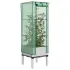 Strat înălțat cu husă de seră, aspect ratan, 120x40x140 cm GartenMobel Dekor