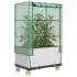 Strat înălțat cu husă și roți, aspect ratan, 80x50x182 cm GartenMobel Dekor