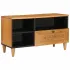 Unități TV cu sertar cu raft Alb 80 x 33 x 46 cm Lemn compozit GartenMobel Dekor