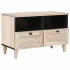 Unități TV cu sertar cu raft Alb 70 x 33 x 46 cm Lemn compozit GartenMobel Dekor