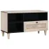 Unități TV cu sertar cu raft Alb 80 x 33 x 46 cm Lemn compozit GartenMobel Dekor