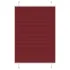 Jaluzea plisată Bordeaux Roșu 100x100 cm Lățime țesătură 99,4 cm GartenMobel Dekor