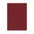 Jaluzea plisată Bordeaux Roșu 100x100 cm Lățime țesătură 99,4 cm GartenMobel Dekor