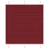 Jaluzea plisată Bordeaux Roșu 100x100 cm Lățime țesătură 99,4 cm GartenMobel Dekor