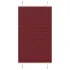 Jaluzea plisată Bordeaux Roșu 100x100 cm Lățime țesătură 99,4 cm GartenMobel Dekor
