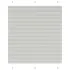 Jaluzea plisată gri deschis 115x100 cm Lățime țesătură 114,4 cm GartenMobel Dekor