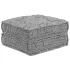 Unitate de canapea modulară Imprimare Gri 70 x 70 x 36 cm GartenMobel Dekor