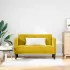 Canapea loveseat, verde închis, 111 cm, catifea GartenMobel Dekor