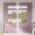 Perdele Voile cu buzunare pentru bare 2 buc violet GartenMobel Dekor
