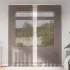 Perdele Voile cu Bucle 2 buc Roșu Vin 140x245 cm GartenMobel Dekor