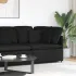 Modul de colț pentru canapea modulară cu perne albastru 100 cm GartenMobel Dekor