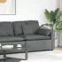 Modul modular de capăt pentru cotieră canapea cu perne 100 cm GartenMobel Dekor