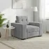 Canapea lovesea gri închis 160x77x82 cm catifea GartenMobel Dekor