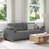Sofa cu 3 locuri Roșu Vin 220 cm țesătură GartenMobel Dekor