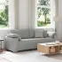 Sofa cu 3 locuri Roșu Vin 220 cm țesătură GartenMobel Dekor
