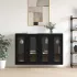 Mobilier cu Montaj pe Perete 2 pcs Stejar negru GartenMobel Dekor