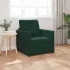 Pat canapea Verde deschis 74 x 77 x 81 cm Catifea GartenMobel Dekor