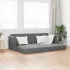 Canapea extensibilă de podea albastru 213 x 70 x 77 cm Catifea GartenMobel Dekor