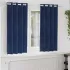 Perdele opace 2 pcs Gri deschis 140 x 175 cm Catifea GartenMobel Dekor